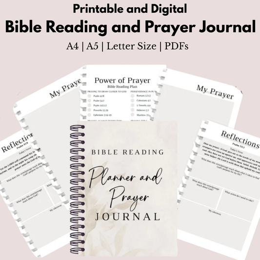 Bible Reading and Prayer Journal