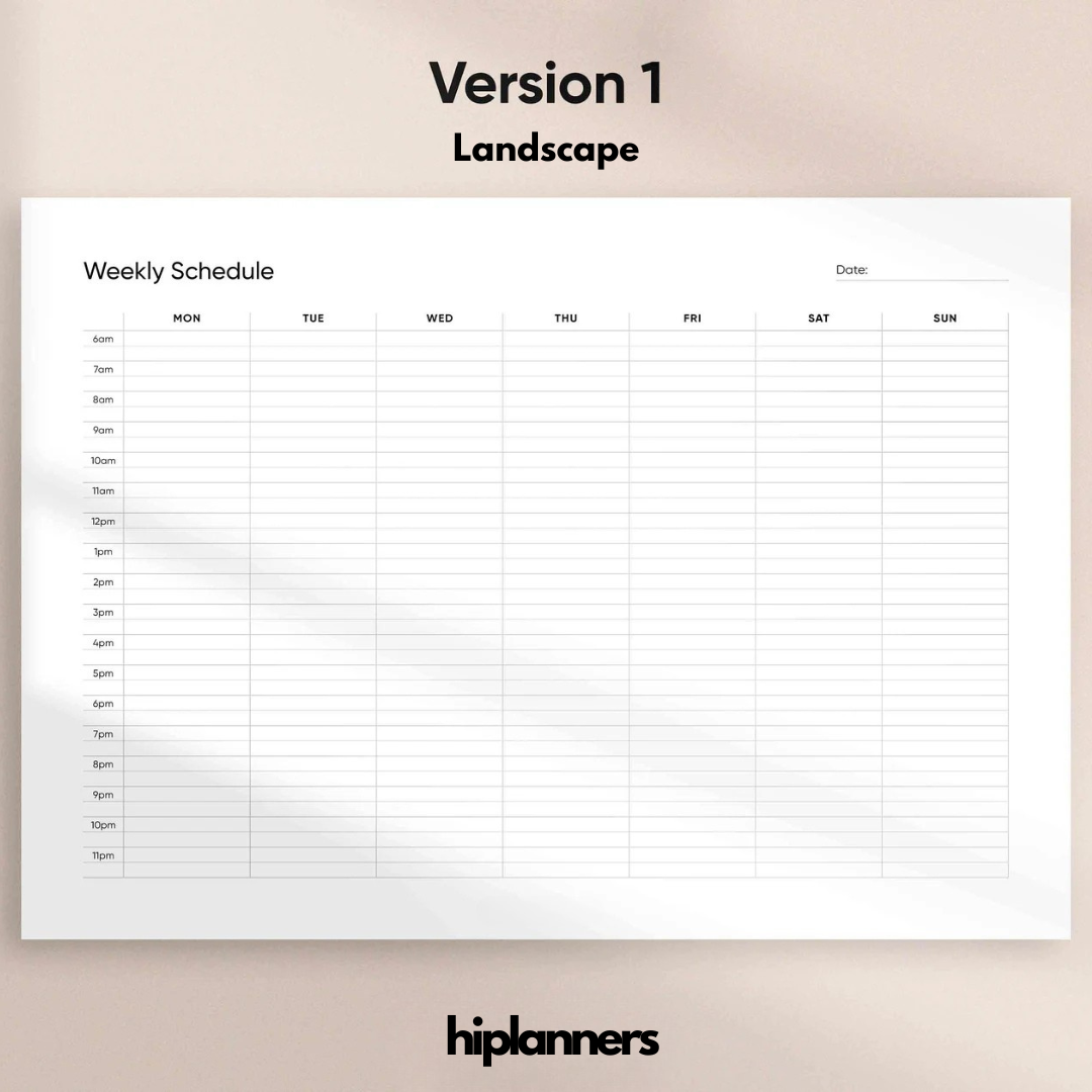 Weekly To-Do & Agenda