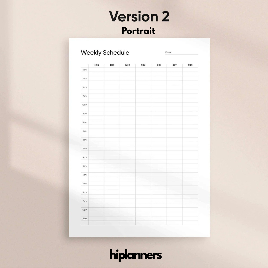 Weekly To-Do & Agenda