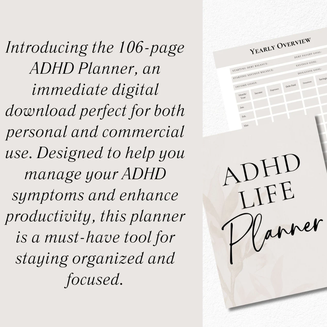 ADHD Digital Planner
