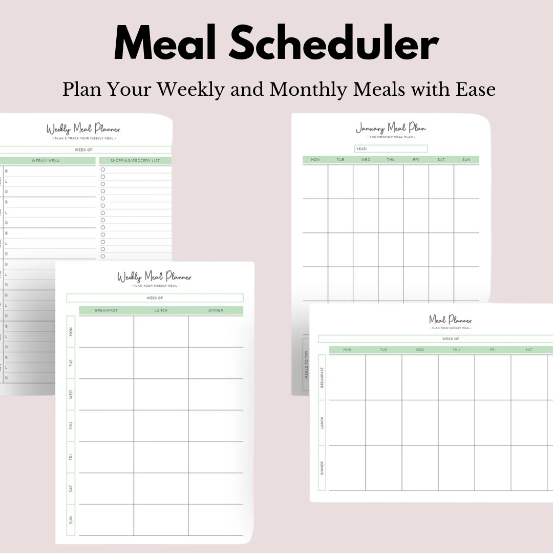 Meal / Groceries / Kitchen Planner