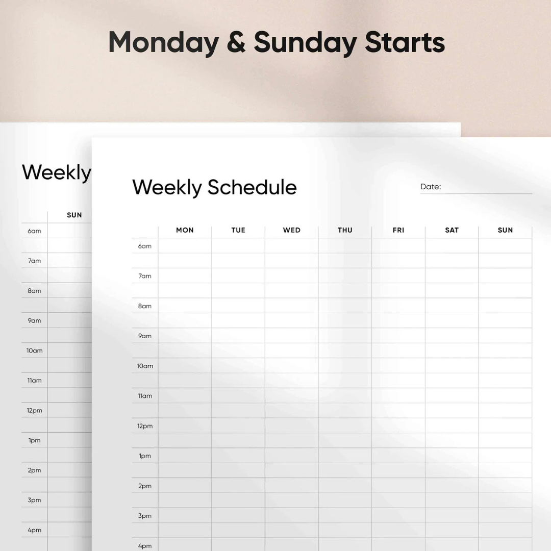 Weekly To-Do & Agenda