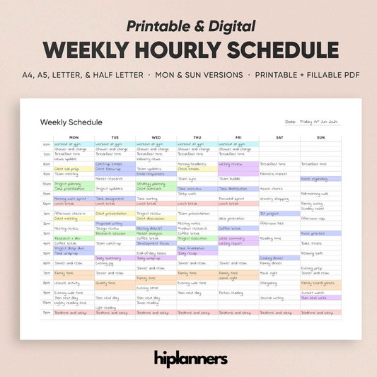 Weekly To-Do & Agenda