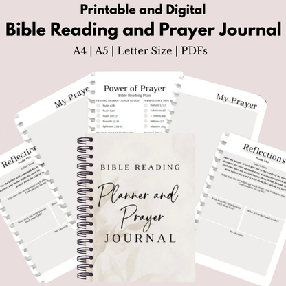 Bible Reading and Prayer Journal