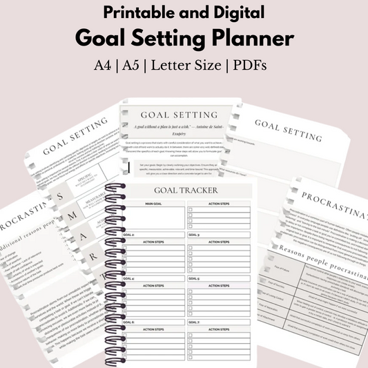 Goal Setting Planner