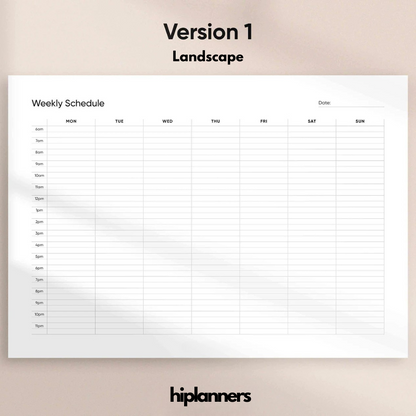 Weekly To-Do & Agenda