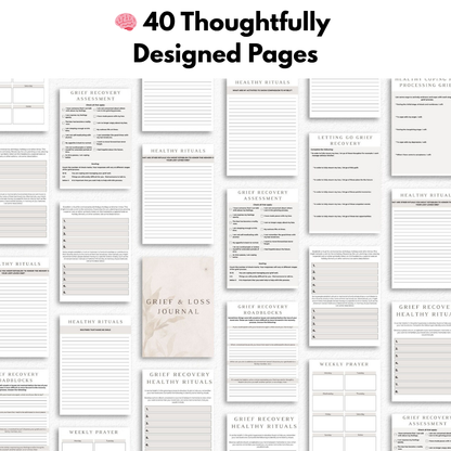 Grief & Loss Therapy Workbook Bundle