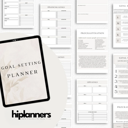 Goal Setting Planner