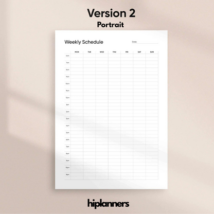 Weekly To-Do & Agenda