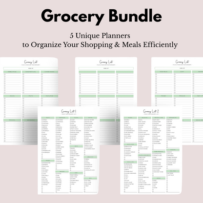Meal / Groceries / Kitchen Planner