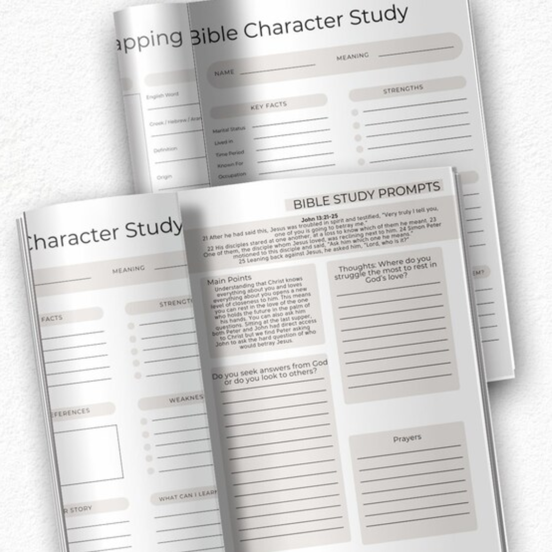 Bible Study Guide Journal